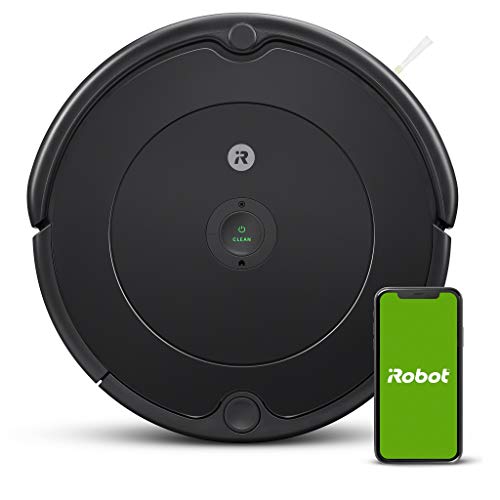 Robot aspirador con conexión Wi-Fi iRobot Roomba 692 - Sistema de limpieza en tres fases - Sugerencias personalizadas - Compatible con tu asistente de voz