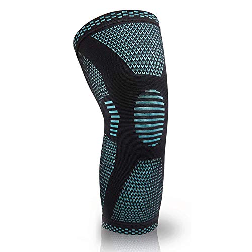 Rodillera MEDGUARD para Hombres y Mujeres, Manga de Rodilla de Compresión para Dolor articular, Artritis, Desgarro de Menisco, LCA, LCM y Rehabilitación de Lesiones Deportivas (Large)