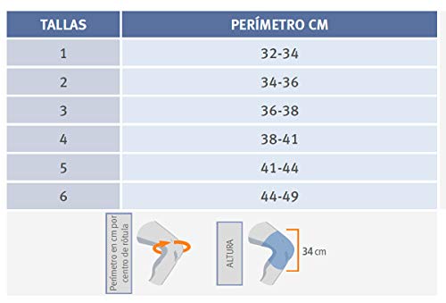 RODILLERA NEOPRENO LIGAMENTOS CRUZADOS ORLIMAN - 5