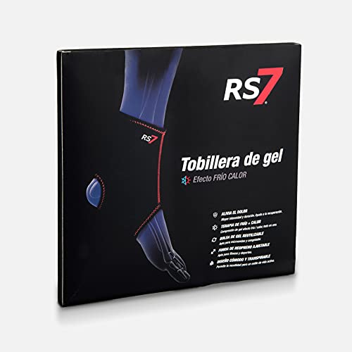 RS7 Gel Pack Neopreno Tobillo - Tobillera efecto Frío/Calor