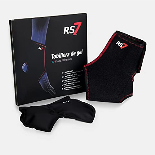 RS7 Gel Pack Neopreno Tobillo - Tobillera efecto Frío/Calor