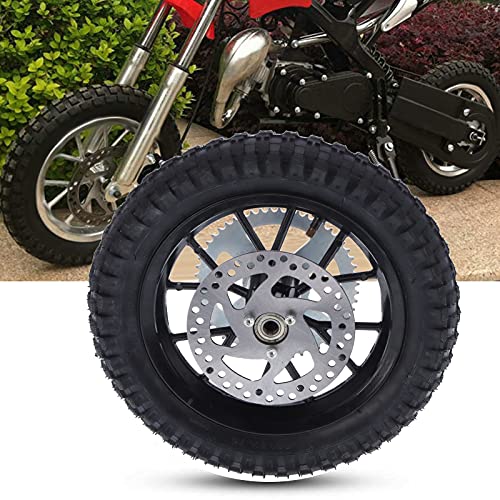 Rueda Trasera De Bicicleta De Tierra, Ensamblaje De Rueda Trasera, Original De Fábrica, Llanta De Rueda Trasera Trasera De 12.5 X 2.75 Pulgadas De Repuesto Para Coolster 49cc 2 Tiempos Mini Dirt Bike