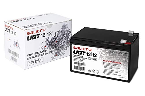 Salicru UBT 12/12 - Batería para SAI (12 Ah, 12 V)