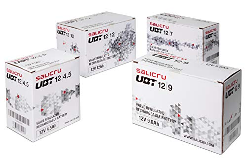 Salicru UBT 12/12 - Batería para SAI (12 Ah, 12 V)