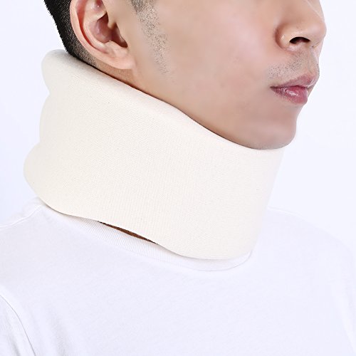 Salmue Ortesis para el Cuello, Collar Cervical, Terapia de Apoyo, Alivio del Dolor de Cuello, Cuello Cervical Ajustador de la Envoltura del Cuello Ortesis para el Cuello Ortopédico (M)