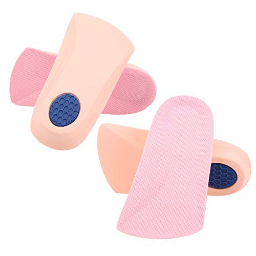 SALUTUYA Plantillas Suaves para elevadores Medias Zapatos cómodos Altura de la Almohadilla Aumentar la Altura del talón 2 Pares de 1,5 cm con Buena amortiguación para Botas, Calzado Deportivo