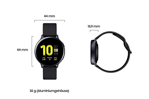 Samsung Galaxy Watch Active2 SM-R820 - Smartwatch Bluetooth, Negro, 44 mm