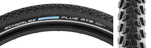 Schwalbe Marathon Plus MTB Neumáticos, Unisex Adulto, Negro, 26x2.10