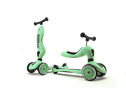 SCOOT & RIDE HIGHWAYKICK One Patinetes, Adultos Unisex, KIWI (Verde), Talla Única