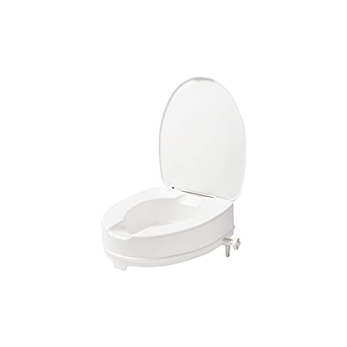 SecuCare - Elevador WC Adaptable. Alzador WC Adulto De Fácil Instalación Y  Transportable. No Requiere Montaje. Altura 10 cm