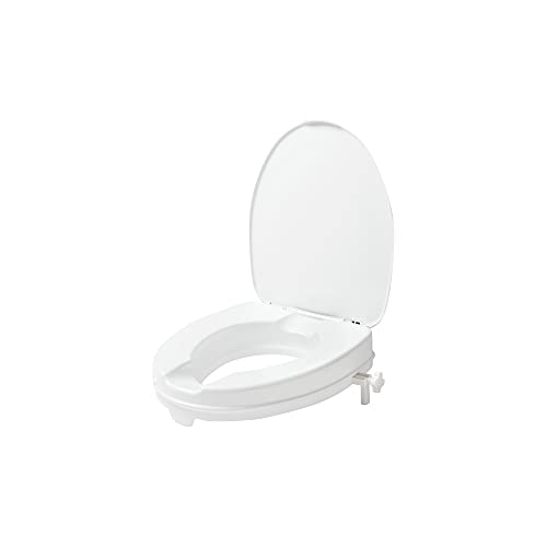 SecuCare - Elevador WC Adaptable. Alzador WC Adulto De Fácil Instalación Y Transportable. No Requiere Montaje. Altura 6 CM