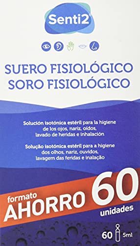 Senti2, Suero fisiológico - 60 monodosis