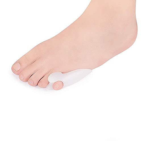 Separador de dedos completo para aliviar el dolor de pies, Gel Correctores de Dedos de Pie Toe Espaciadores protector ejercita tus dedos para tratar y prevenir varios problemas de pies (cubrir)