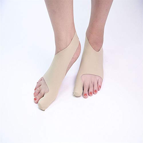 Separadores de dedos para dedos superpuestos Zapatos usables, Hallux Valgus para adultos, Corrección, Pie grande, Dedo del pie, Ortesis, Corrección del pulgar, Ultrafino Unisex-Cuidado de los pies