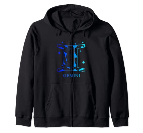 Signo del zodiaco Gémin Sudadera con Capucha