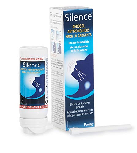 Silence tratamiento antirronquidos para dormir. No roncar. Solución eficaz, rápida y duradera. Mejora la respiración. Fácil y cómodo de usar.