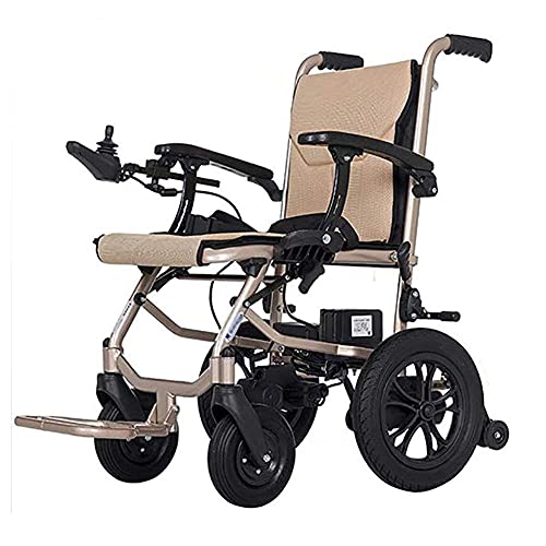 Silla De 14 Kg, Liviana, Inteligente, Plegable, para Transportar Sillas De Ruedas Eléctricas para Adultos, Eléctrica para Discapacitados con Joystick, Silla De Ruedas Eléctrica De Doble Función para