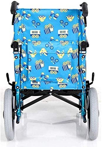 sillas de Ruedas Silla de Ruedas Manual Liviana Plegable multifunción para niños, para niños Implementación de Silla de Ruedas Plegable Ultraligera Silla de Ruedas Manual Alma