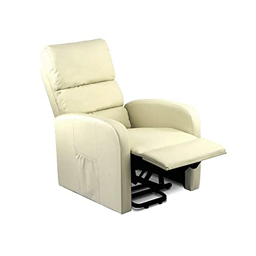 Sillón Masajeador Levantapersonas Total Relax - Disponible en varios Colores, Beige