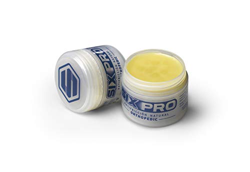 SIXPRO Orthopedic pomada NATURAL. Crema antifricción para tratamiento de llagas, escaras, prótesis, durezas, piel seca y ortopedia en personas con movilidad reducida y tercera edad.