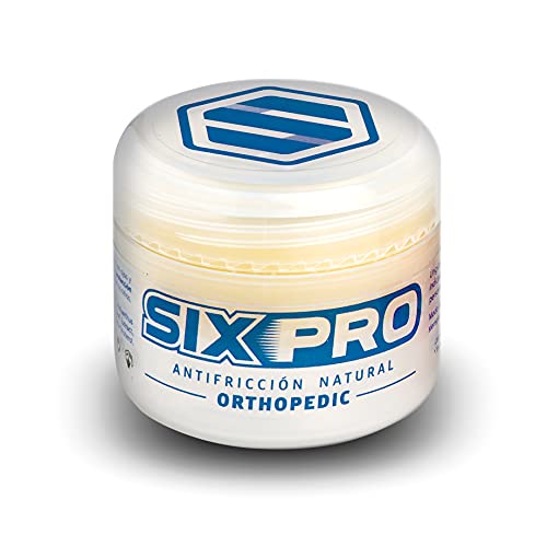 SIXPRO Orthopedic pomada NATURAL. Crema antifricción para tratamiento de llagas, escaras, prótesis, durezas, piel seca y ortopedia en personas con movilidad reducida y tercera edad.