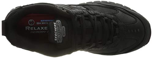 Skechers Soft Stride Grinnel, Zapato Industrial Hombre, Negro, 42 EU