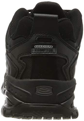 Skechers Soft Stride Grinnel, Zapato Industrial Hombre, Negro, 42 EU