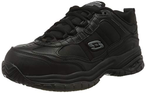 Skechers Soft Stride Grinnel, Zapato Industrial Hombre, Negro, 42 EU