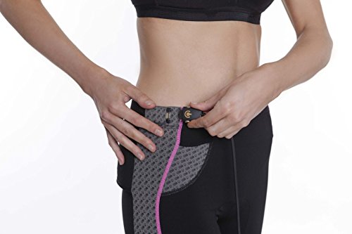 Slendertone Short Bottom Electroestimulador para glúteos Mujer, Negro/Rosa