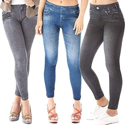 Slim Jeggings, Varios, S-M, Pack de 3