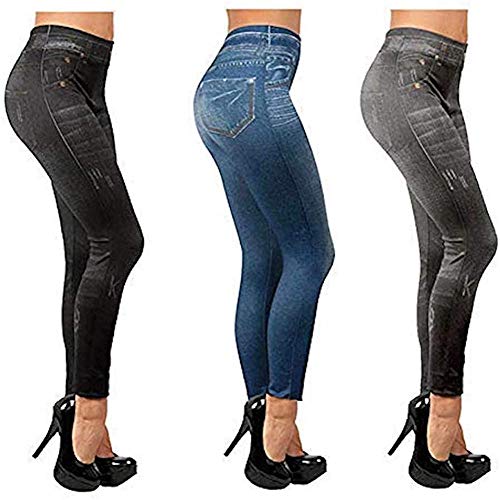 Slim Jeggings, Varios, S-M, Pack de 3