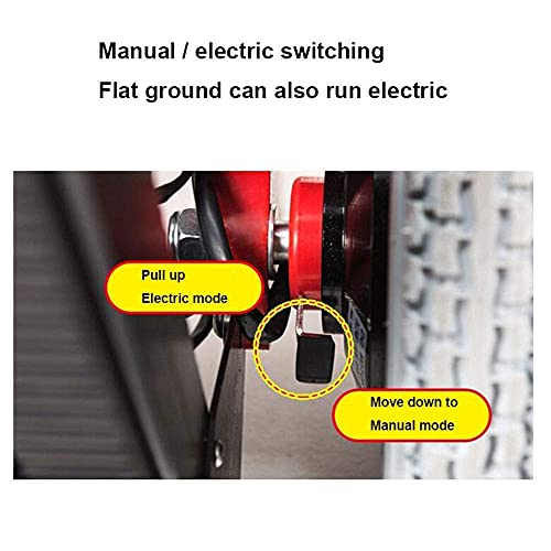 SLRMKK K Silla de Ruedas eléctrica Plegable Que Puede Subir escaleras Silla eléctrica portátil de Viaje Ligero, para discapacitados y Ancianos Totalmente automático para Subir y Bajar Las escaleras