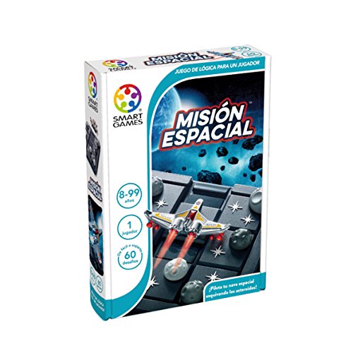 smart games Misión Espacial, Rompecabezas 3D, Educativos, Regalos para Niños, Juego de Mesa, Productos para Personas Mayores, Juguetes Edad 8-99 Años, multicolor (SG426ES)