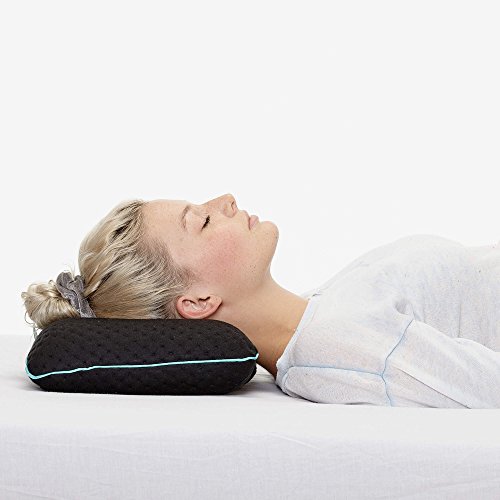 sofi Almohada Camping | Almohada Acampada viscoelástica | Almohada de Viaje ergonómica y ortopédica con Memory Foam | Almohada pequeña Viaje | 42 x 27 x 10 cm