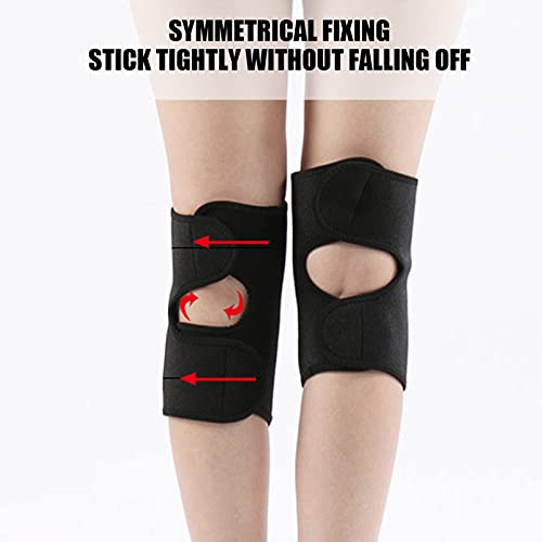 Soporte De Rodilla, Soporte De Rodilla Con Calentamiento Automático Elástico, Duradero, Buena Mano De Obra, Transpirable, Antideslizante Para Soporte De Rodilla