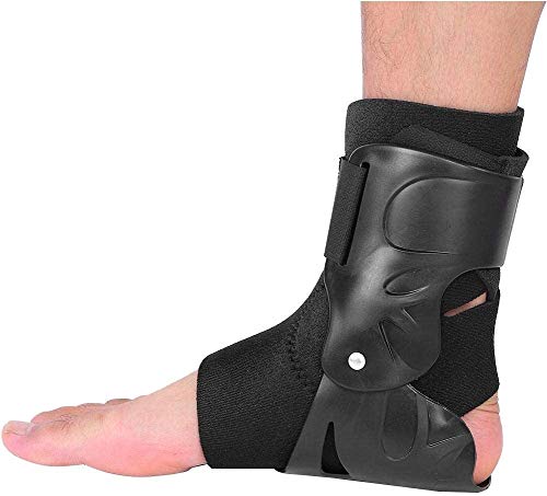 Soporte de tobillo comprimido, transpirable y cómodo. La vaina del tobillo estabiliza los ligamentos. Se utiliza para la rehabilitación de lesiones, Dolor articular con el apoyo del pie