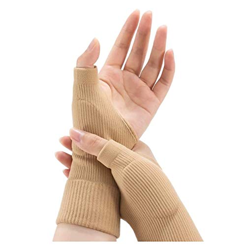 Soporte médico para el pulgar, 1 par de estabilizador médico ajustable para aliviar la artritis lesiones del pulgar