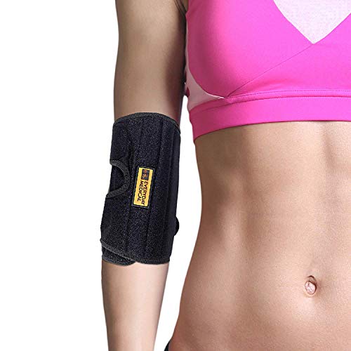 Soporte para Codo por Everyday Medical I Codera Ajustable Soporte Específico para Tendinitis y Alivio Dolor Artrítico I Neopreno Ajustable Codo con Almohadilla de Compresión I Elbow Support Brace