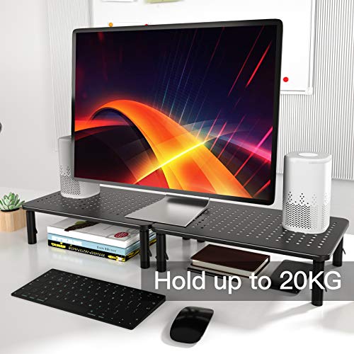 Soporte para Computadora Portátil con Cojín HUANUO - Ajustable de Forma Flexible con 8 Ángulos, Soporta Computadora Portátil, Macbook, Tableta de hasta 15,6" y Mesa de Bandeja Portátil