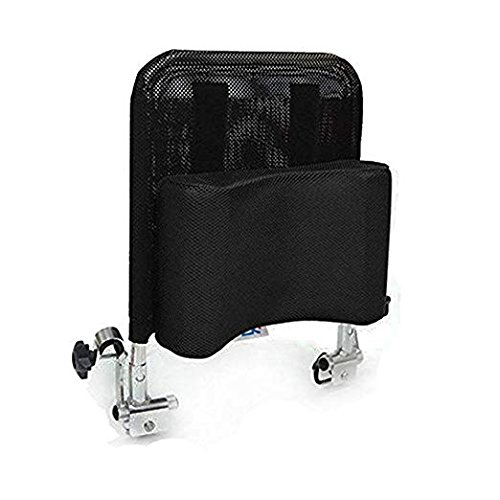 Soporte Para La Cabeza Del Reposacabezas De La Silla De Ruedas Cómodo Asiento Almohada De Cojín Trasero,Acolchado Ajustable Para Adultos Accesorios De Silla De Ruedas Universales,16"-20",Black