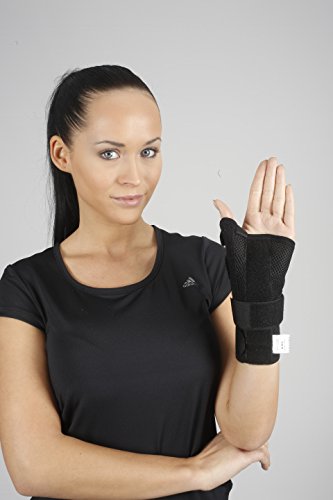 Soporte para muñeca con férula para el pulgar, ayuda al síndrome de túnel carpiano, tendinitis ajustable para la mano derecha e izquierda