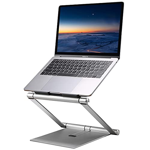 Soporte para portátil, multiángulo, de aluminio, ergonómico, plegable, portátil, soporte ajustable para MacBook, HP, Dell, Lenovo, Samsung, Acer