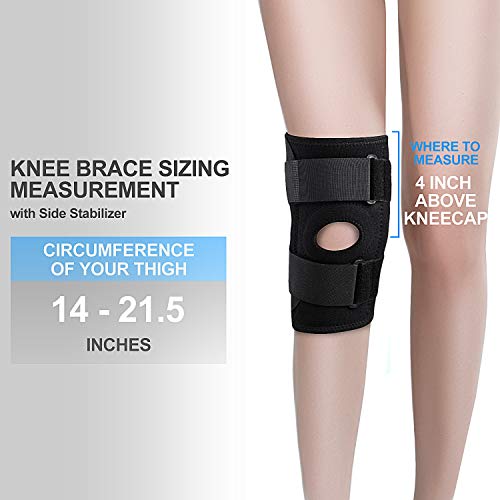 Soporte para rodilleras ACL,LCL,MCL,desgarro de menisco, artritis, dolor de tendinitis.