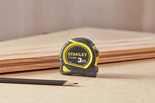 STANLEY 1-30-687 Flexómetro de Cinta de Acero, Único, 3 m