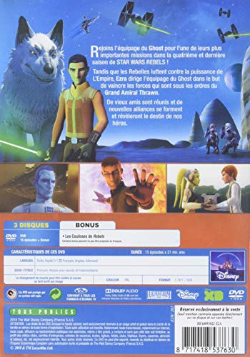 Star Wars Rebels - L'intégrale de la saison 4 [Francia] [DVD]