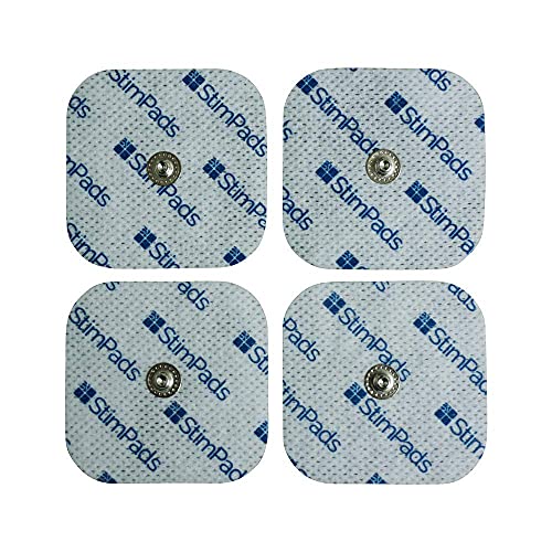 StimPads Electrodos para Compex*, envase con 4 electrodos 50x50mm. ¡Funcionan a la perfección con Compex*,100% compatibles! ¡Ahorra 35% en comparación con los Originales!