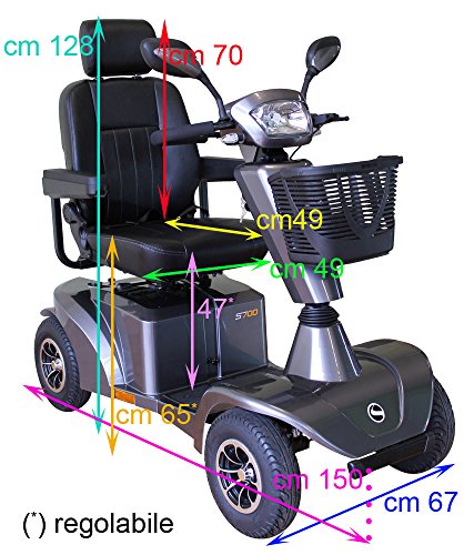 Sunrise Medical de ley 925 SERIE S S700 Scooter Movilidad