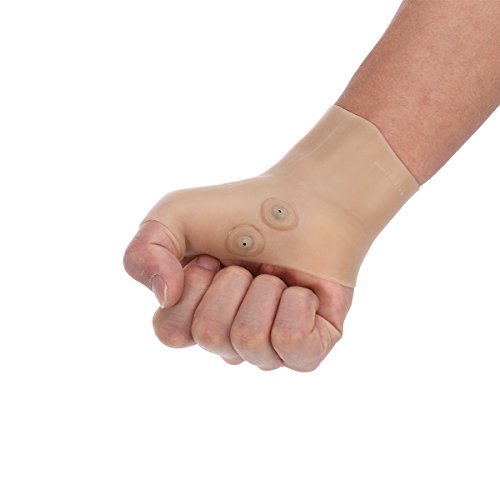 SUPVOX Compresión muñequera muñequera silicona y guantes estabilizadores para la muñeca y el pulgar apoyan la mano artritis alivio del dolor