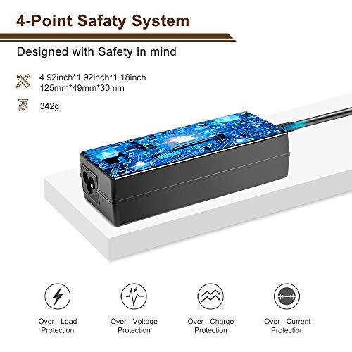 TAIFU 42V 2A 36V 2A Cargador de batería Moto Scooter UK Adaptador de Cargador de baterías portátil para Bicicleta eléctrica 5.5x2.1mm Conector de Barril de CC para 10Series 36V Scooter eléctrico