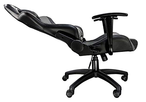 Talius Gecko V2 Silla Gaming Profesional, Ergonómica, basculante, Espuma Alta Densidad, Base y Ruedas Nylon, Gas Clase 4. Ideal para niños y Adultos. para Juegos, Oficina, Escritorio. (Gris)